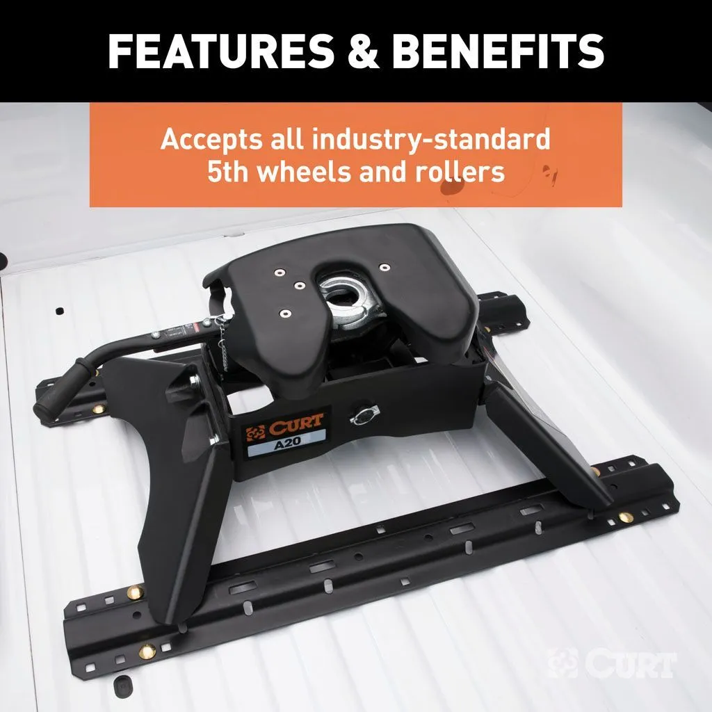 CARBIDE BLACK 5TH WHEEL RAIL K